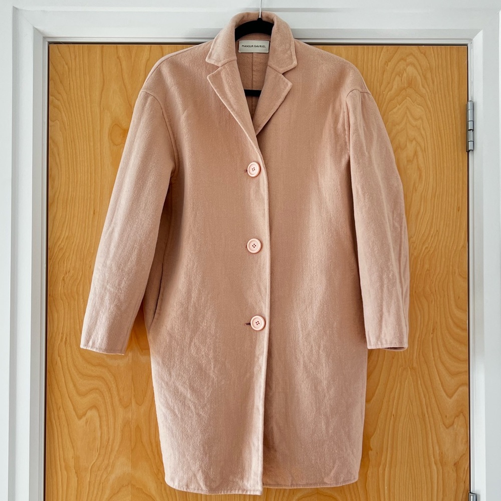 Mansur Gavriel Pink Coat